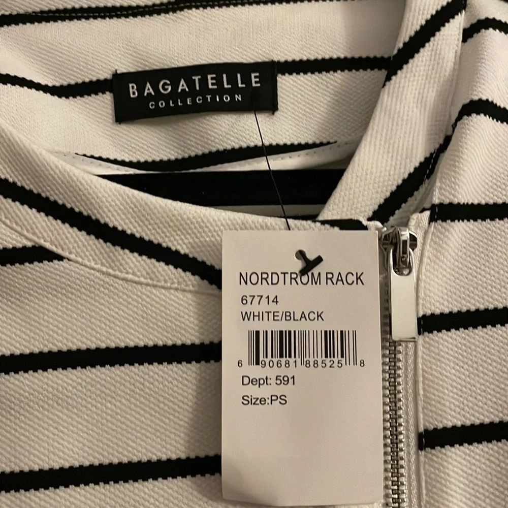 Bagatelle White Jacket with stripes size PS - Picture 7 of 7